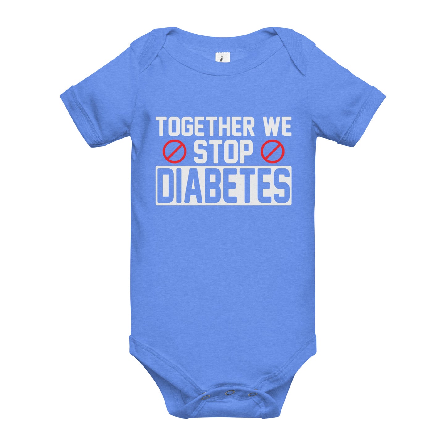 Diabetes Awareness Quality Cotton Bella Canvas Baby Onesie