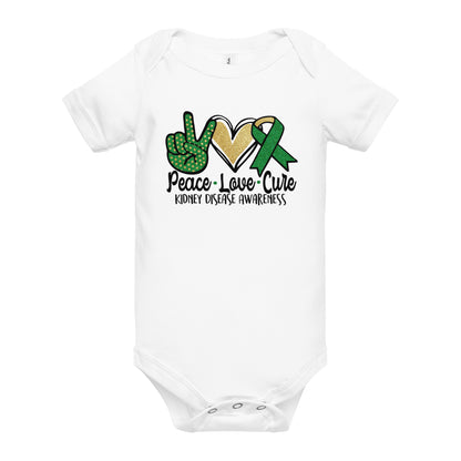 Kidney Awareness Quality Cotton Bella Canvas Baby Onesie