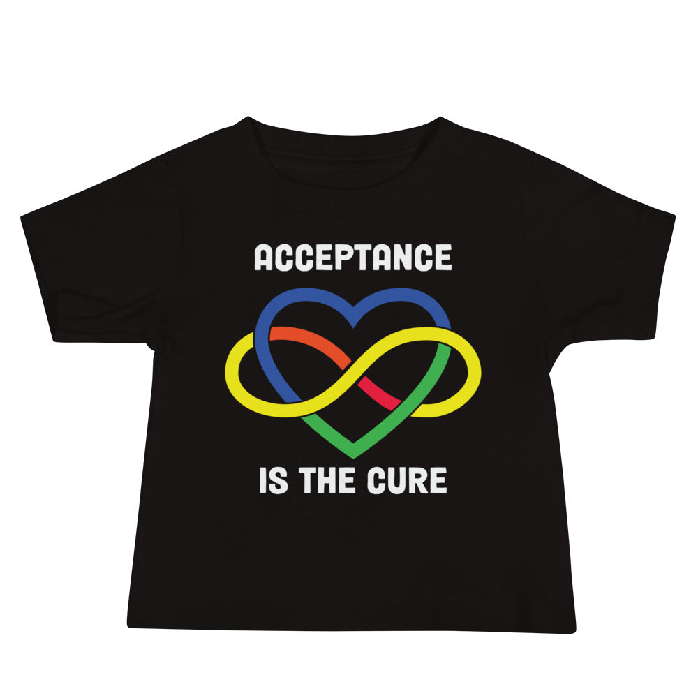 Autism Acceptance Together Quality Cotton Bella Canvas Baby T-Shirt