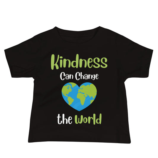 Kindness Can Change the World Quality Cotton Bella Canvas Baby T-Shirt