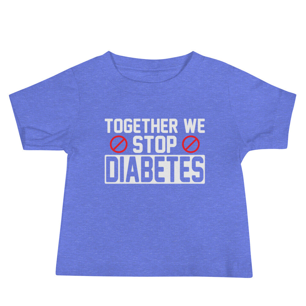 Diabetes Awareness Quality Cotton Bella Canvas Baby T-Shirt