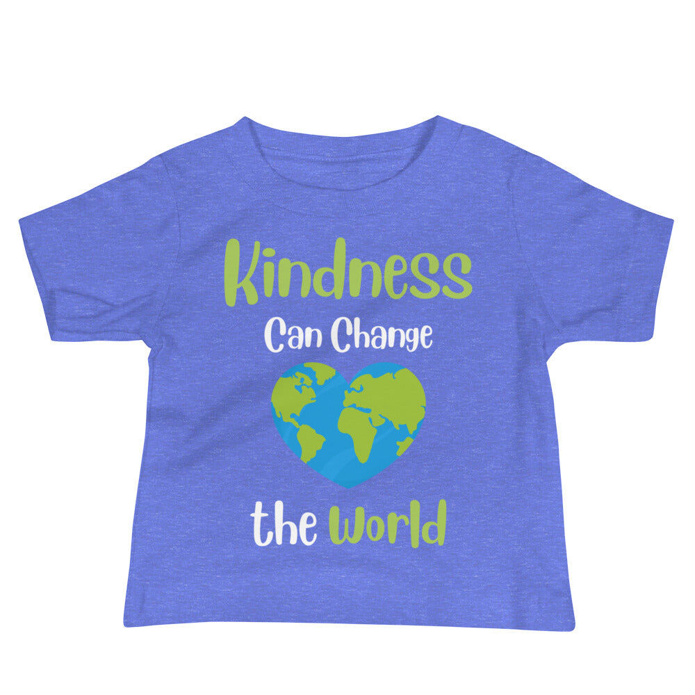 Kindness Can Change the World Quality Cotton Bella Canvas Baby T-Shirt