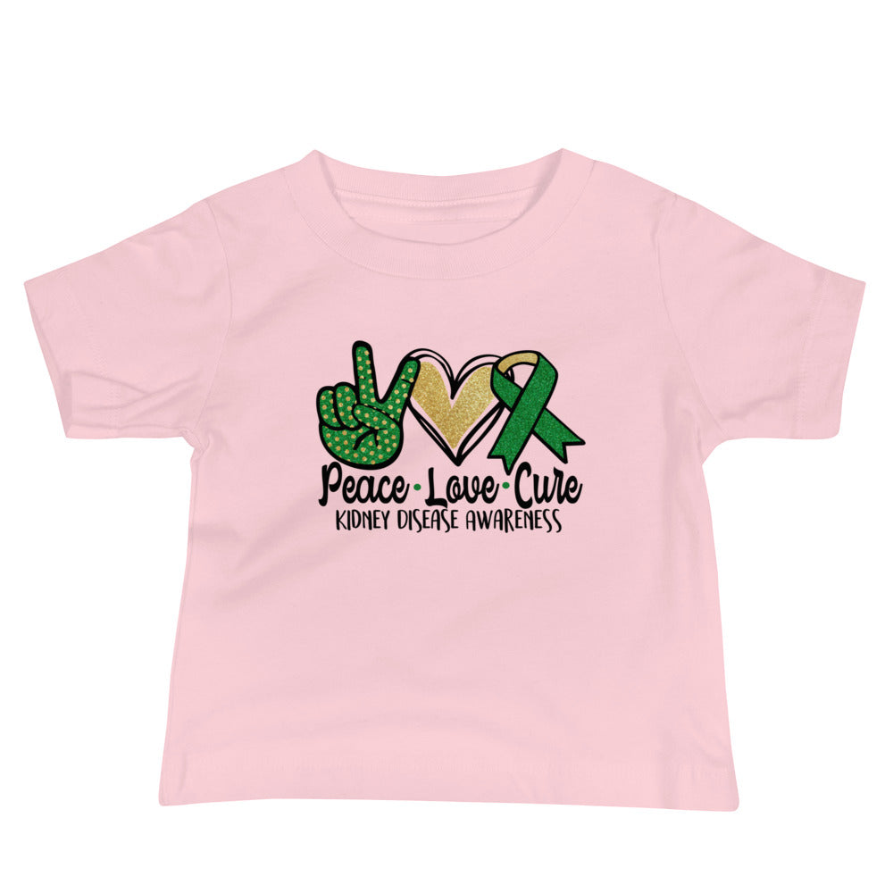 Kidney Awareness Quality Cotton Bella Canvas Baby T-Shirt