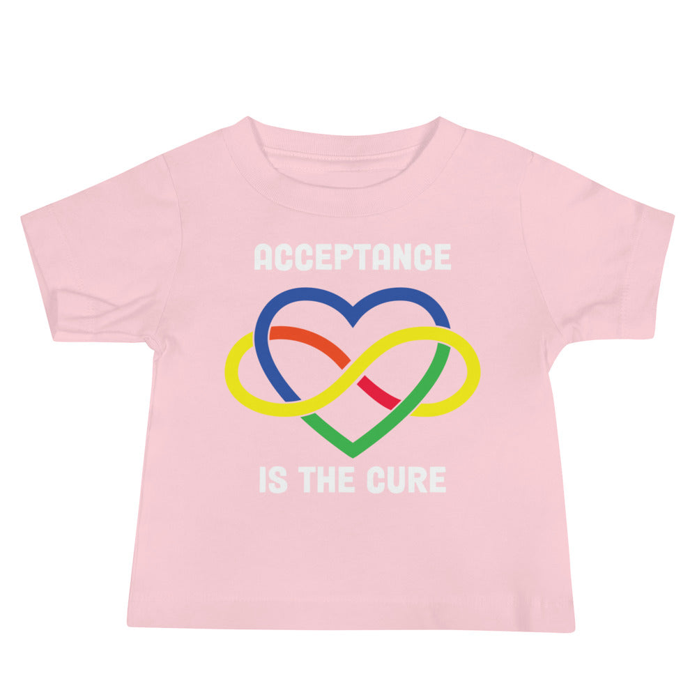 Autism Acceptance Together Quality Cotton Bella Canvas Baby T-Shirt