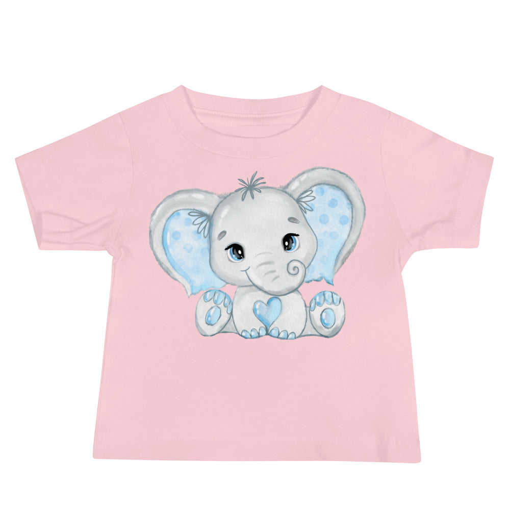 Limited Edition Elephant Quality Cotton Bella Canvas Baby T-Shirt