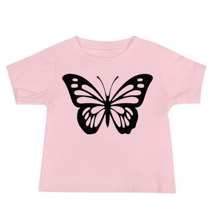 Positivity Butterfly Quality Cotton Bella Canvas Baby T-Shirt