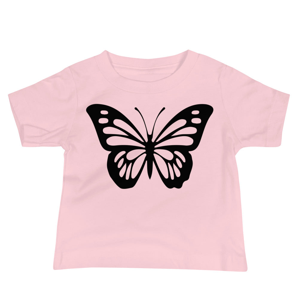 Positivity Butterfly Quality Cotton Bella Canvas Baby T-Shirt