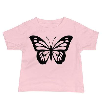 Positivity Butterfly Quality Cotton Bella Canvas Baby T-Shirt