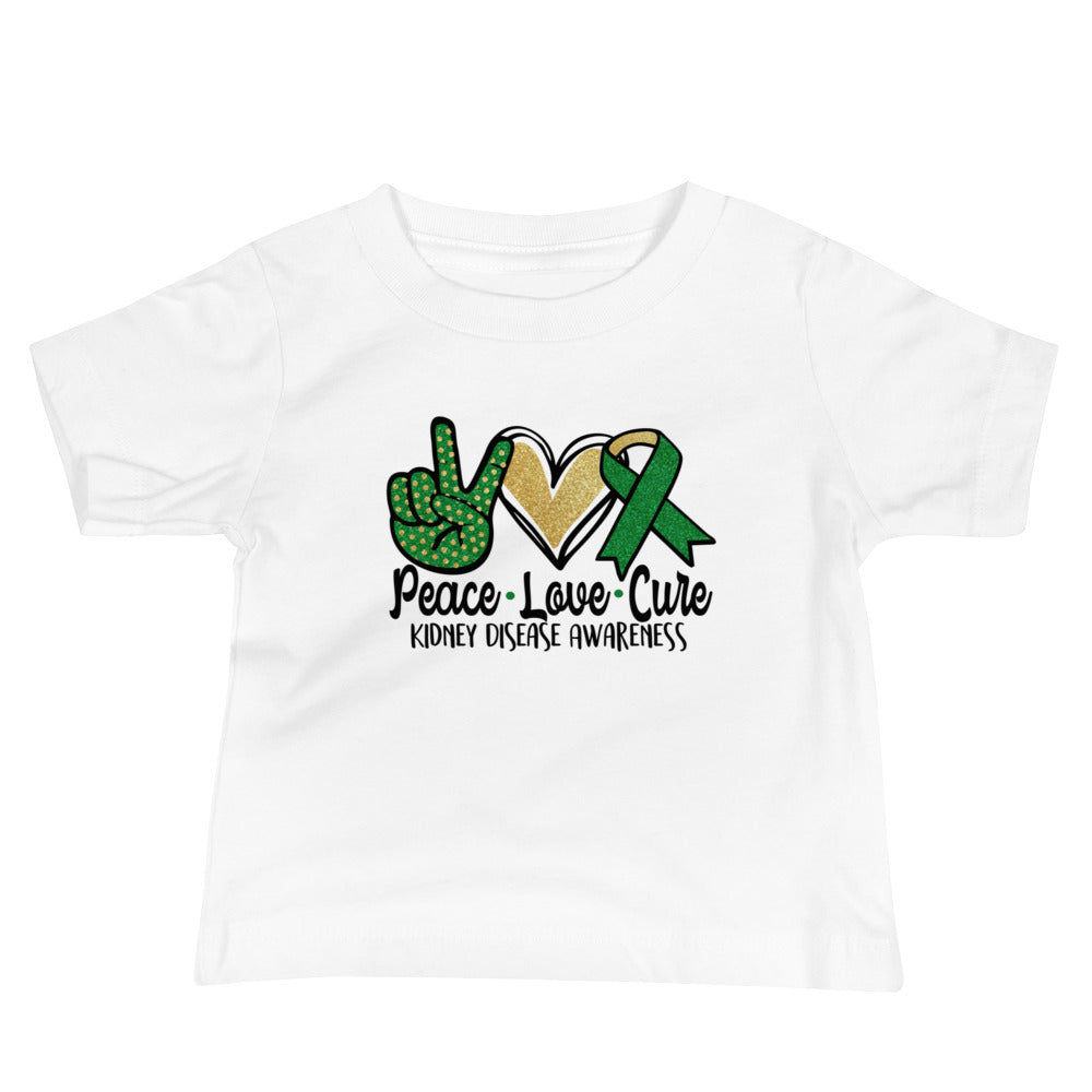 Kidney Awareness Quality Cotton Bella Canvas Baby T-Shirt