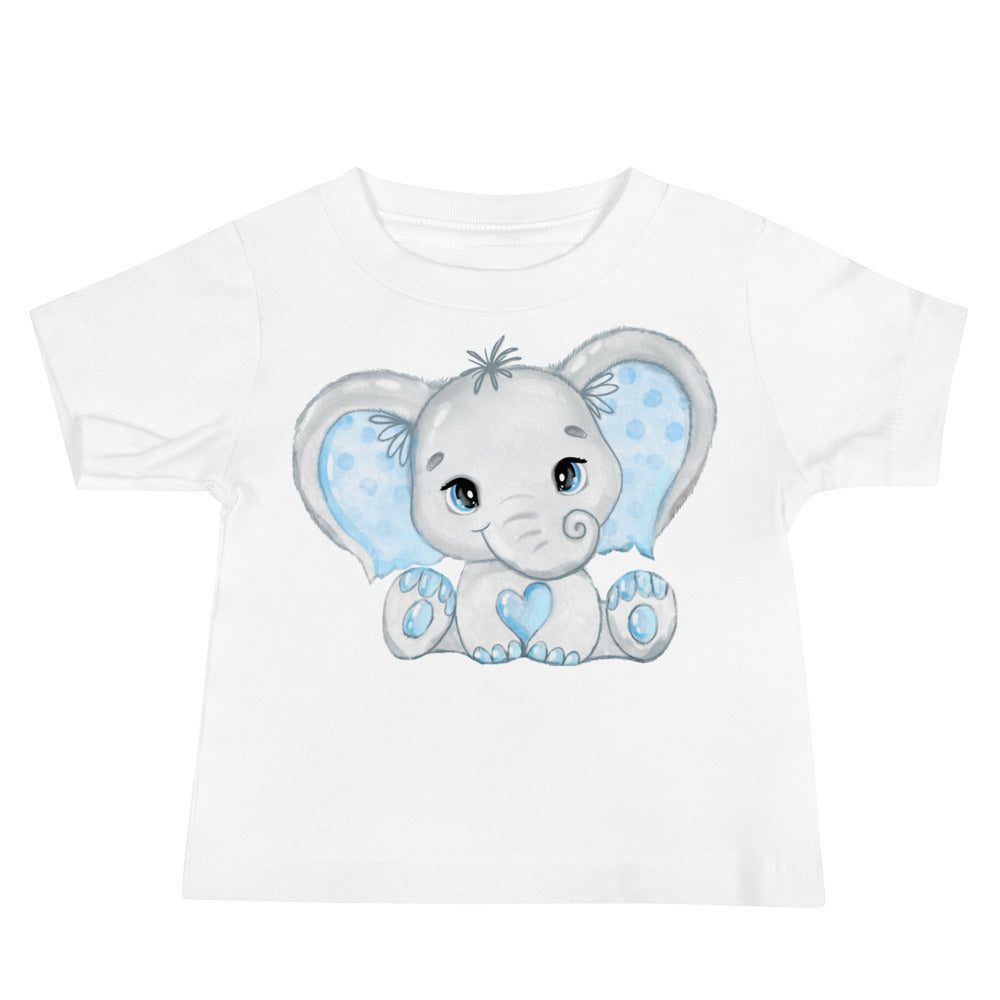 Limited Edition Elephant Quality Cotton Bella Canvas Baby T-Shirt