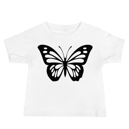 Positivity Butterfly Quality Cotton Bella Canvas Baby T-Shirt