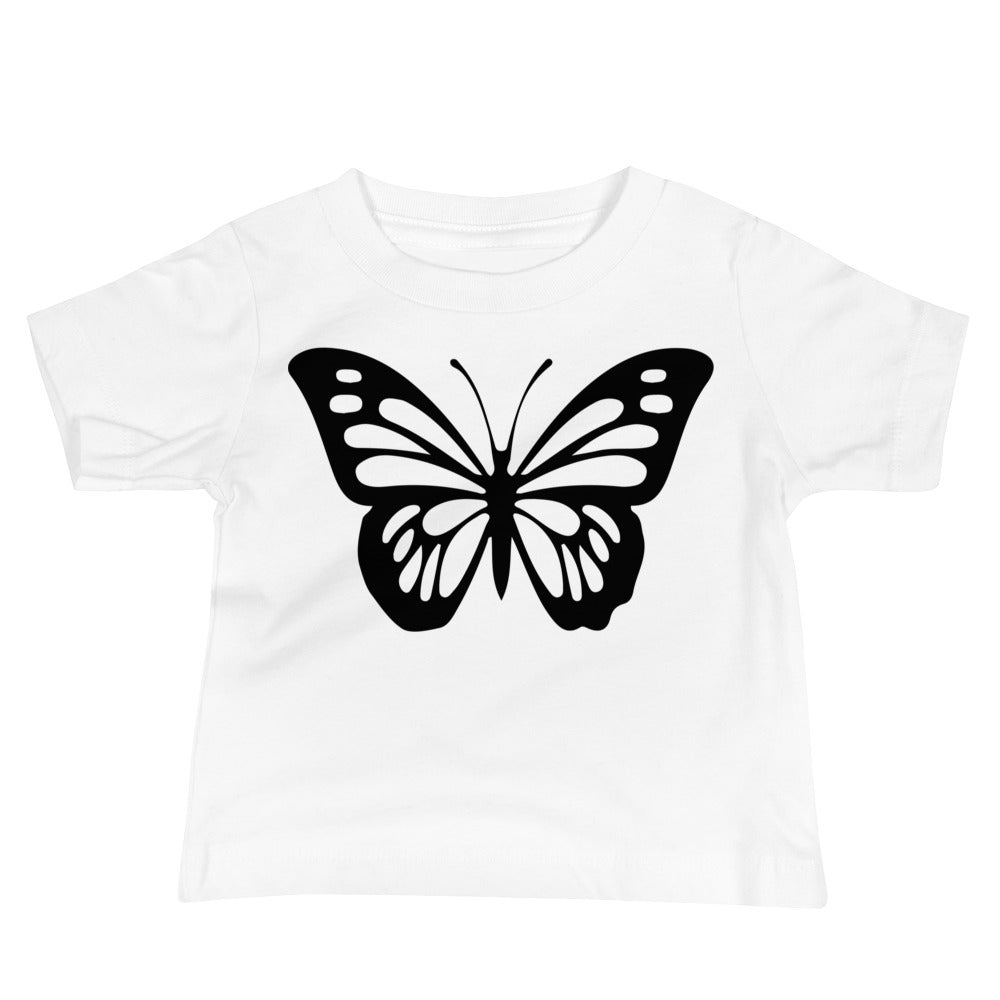 Positivity Butterfly Quality Cotton Bella Canvas Baby T-Shirt