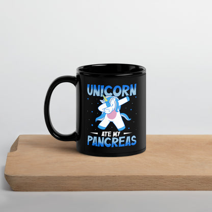 Unicorn Ate My Pancreas Diabetes Awareness Ceramic Coffee Mug