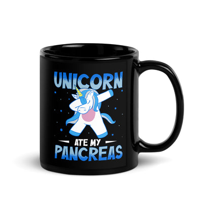 Unicorn Ate My Pancreas Diabetes Awareness Ceramic Coffee Mug