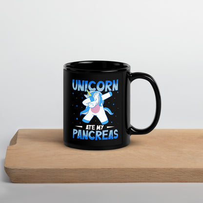 Unicorn Ate My Pancreas Diabetes Awareness Ceramic Coffee Mug