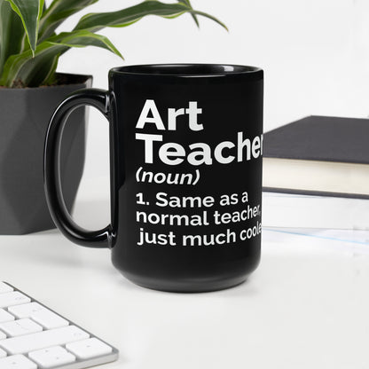 Art Teacher Funny Definition Ceramic Coffee Mug