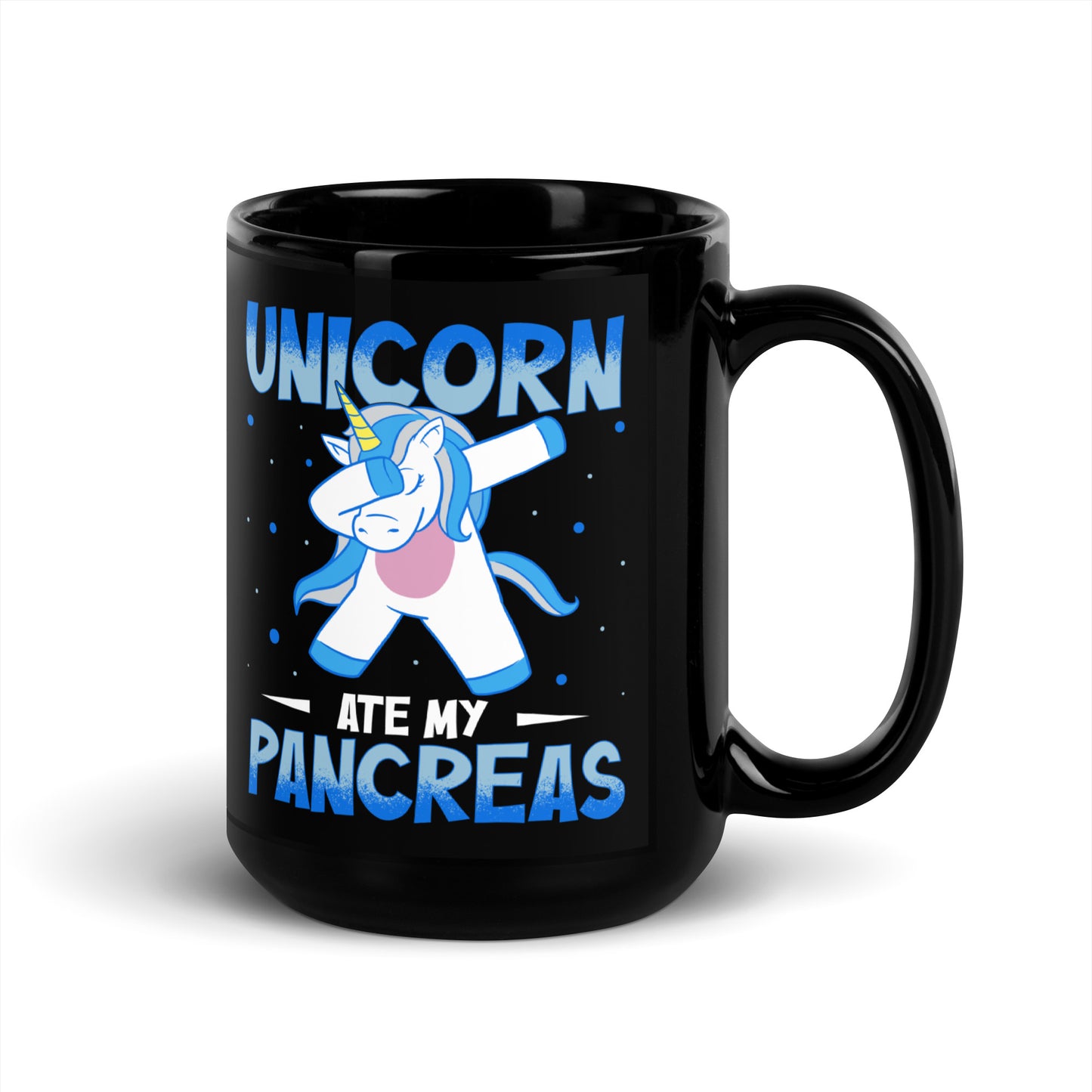 Unicorn Ate My Pancreas Diabetes Awareness Ceramic Coffee Mug