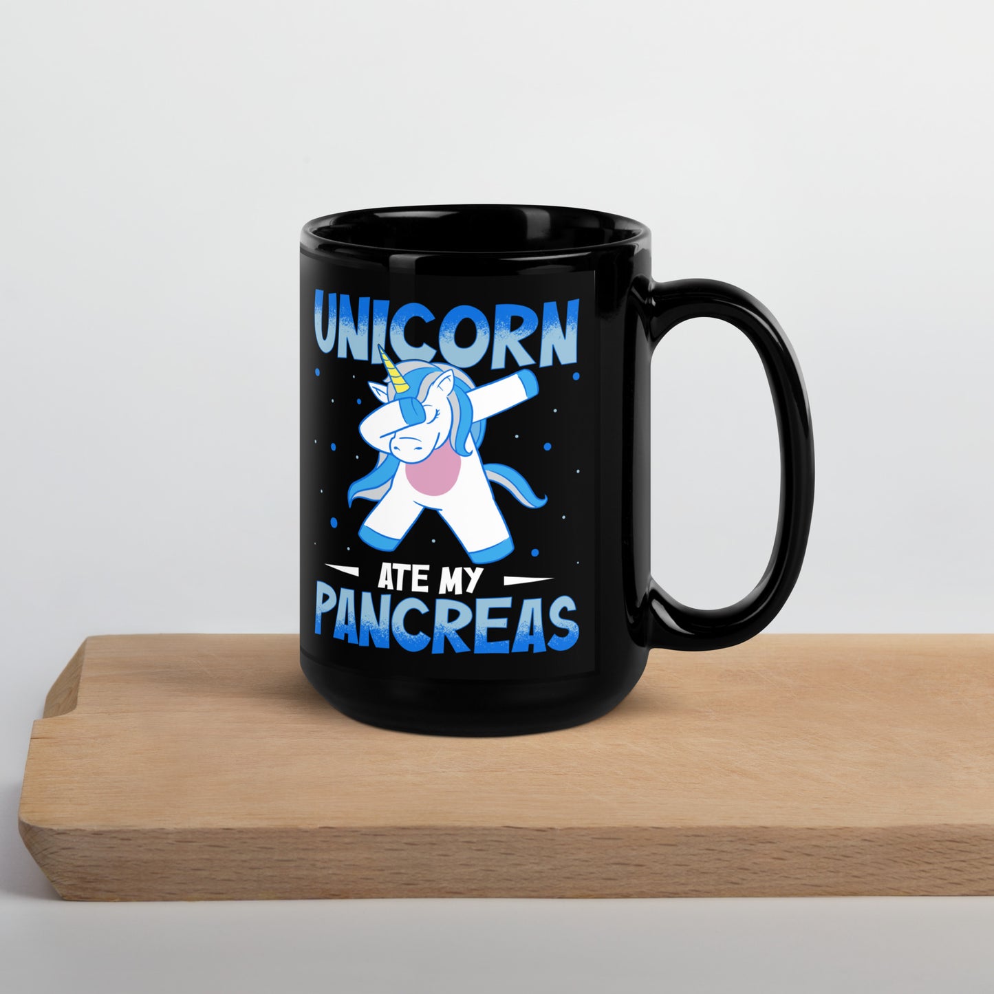 Unicorn Ate My Pancreas Diabetes Awareness Ceramic Coffee Mug