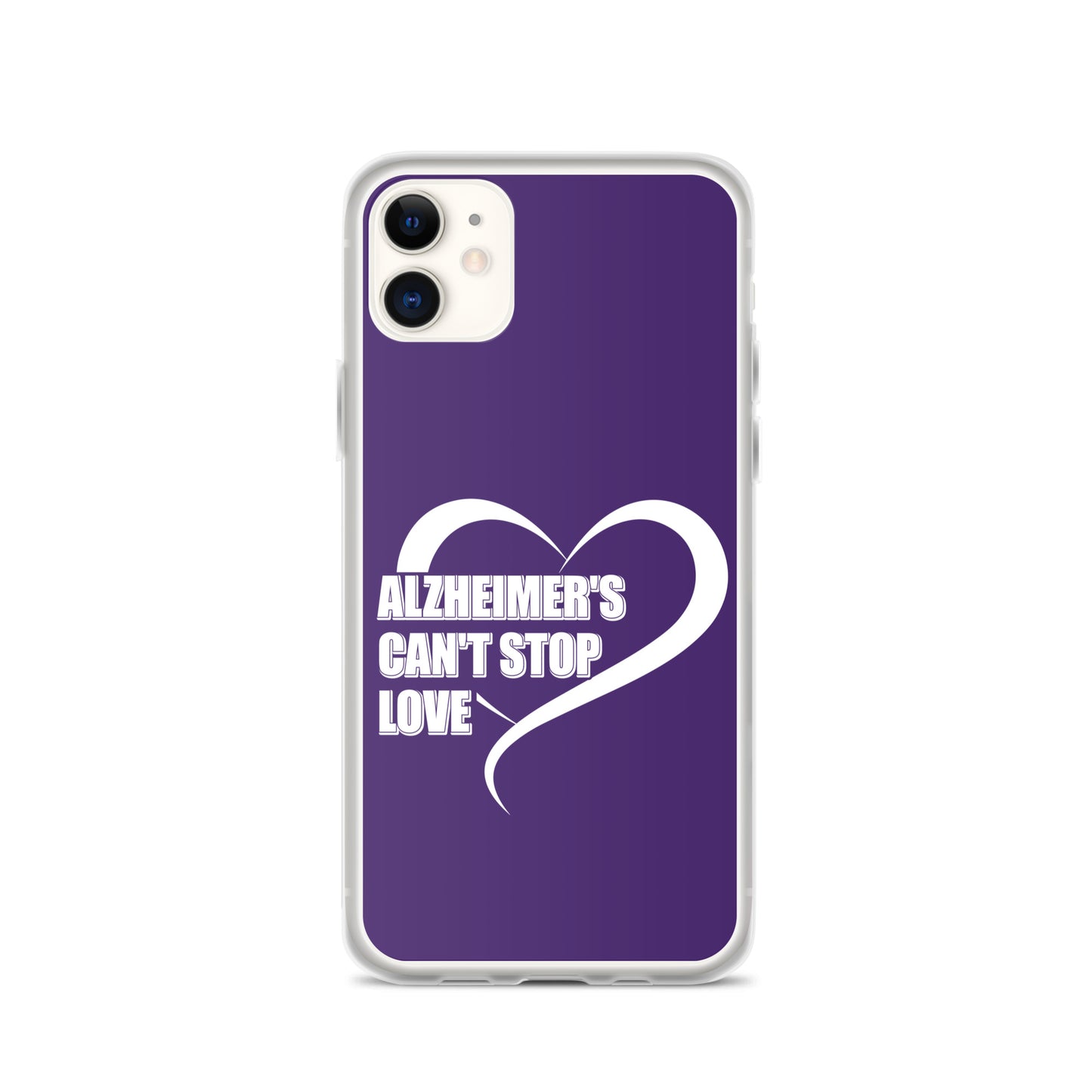 Alzheimer's Awareness Purple Perfect Fit Phone Case for iPhone®