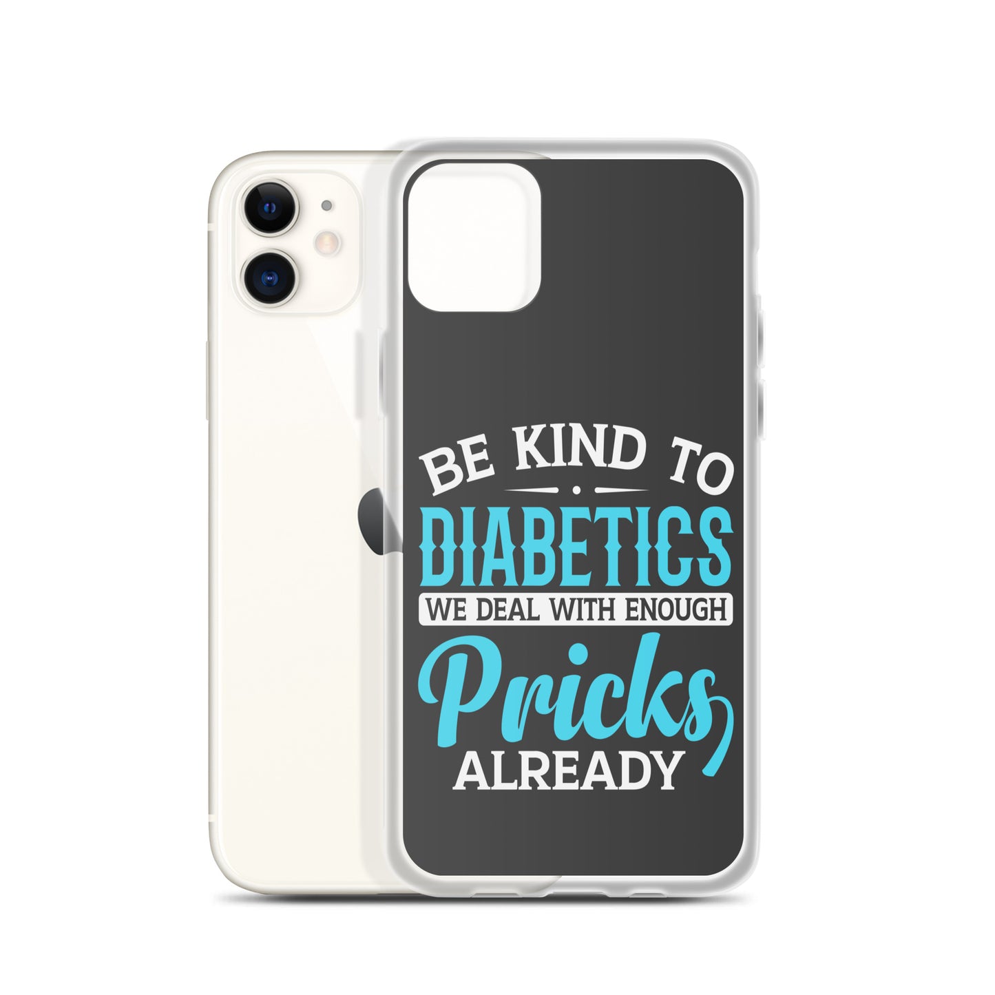 Diabetes Awareness Eclipse Perfect Fit Phone Case for iPhone®