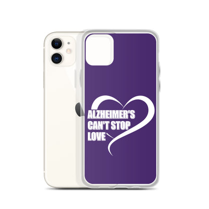 Alzheimer's Awareness Purple Perfect Fit Phone Case for iPhone®