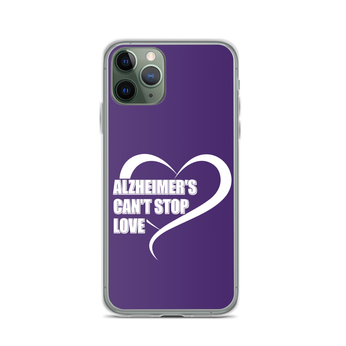 Alzheimer's Awareness Purple Perfect Fit Phone Case for iPhone®