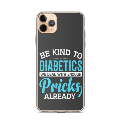 Diabetes Awareness Eclipse Perfect Fit Phone Case for iPhone®