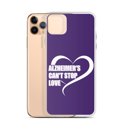 Alzheimer's Awareness Purple Perfect Fit Phone Case for iPhone®