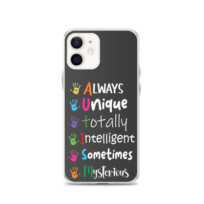 Autism Acceptance Together Eclipse Back Perfect Fit Phone Case for iPhone®