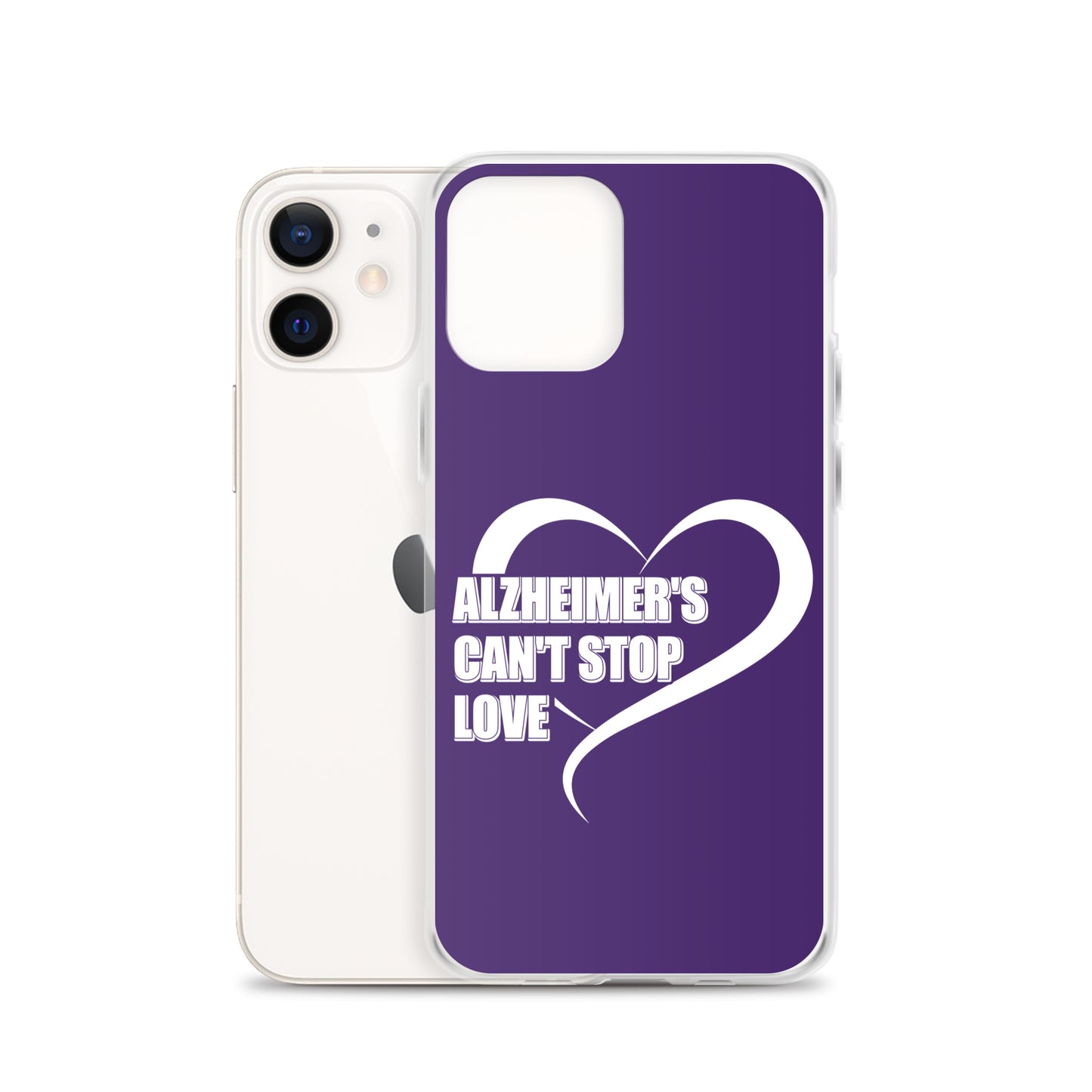 Alzheimer's Awareness Purple Perfect Fit Phone Case for iPhone®