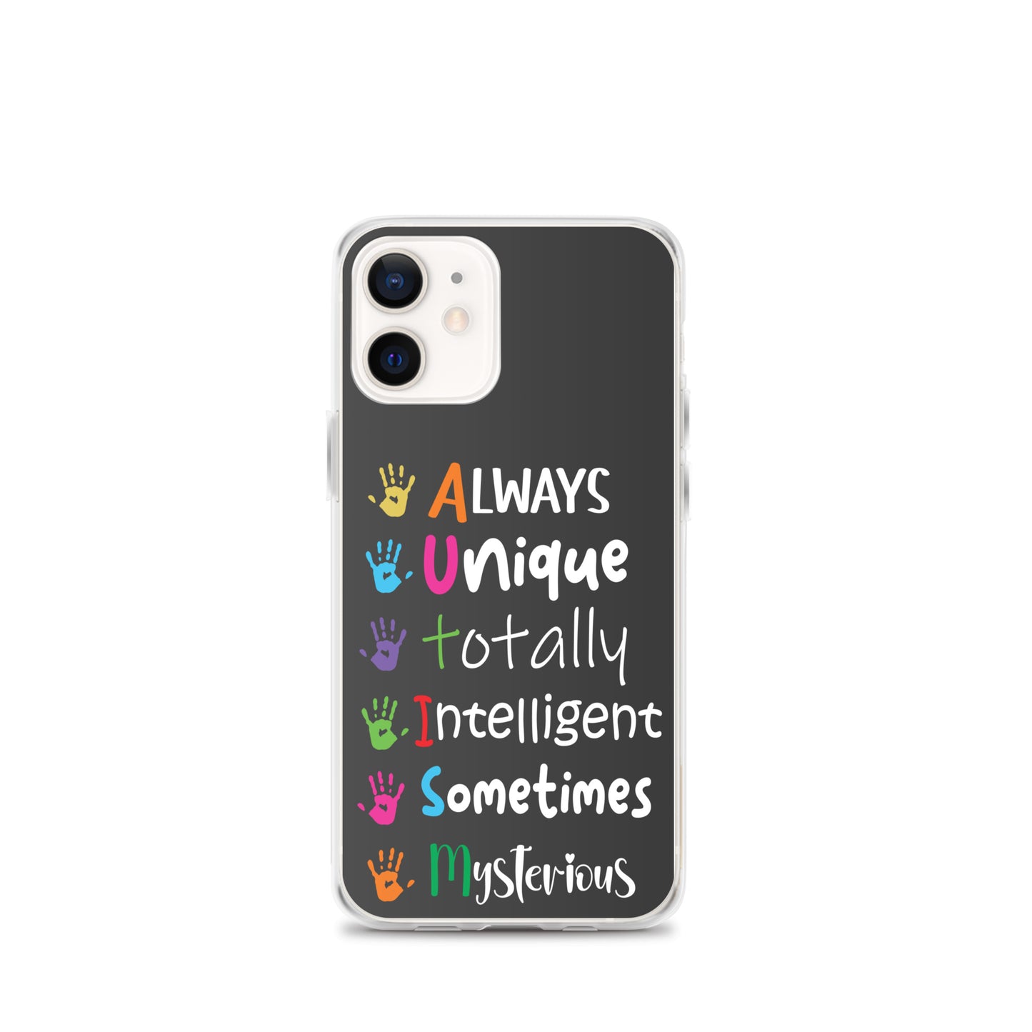 Autism Acceptance Together Eclipse Back Perfect Fit Phone Case for iPhone®