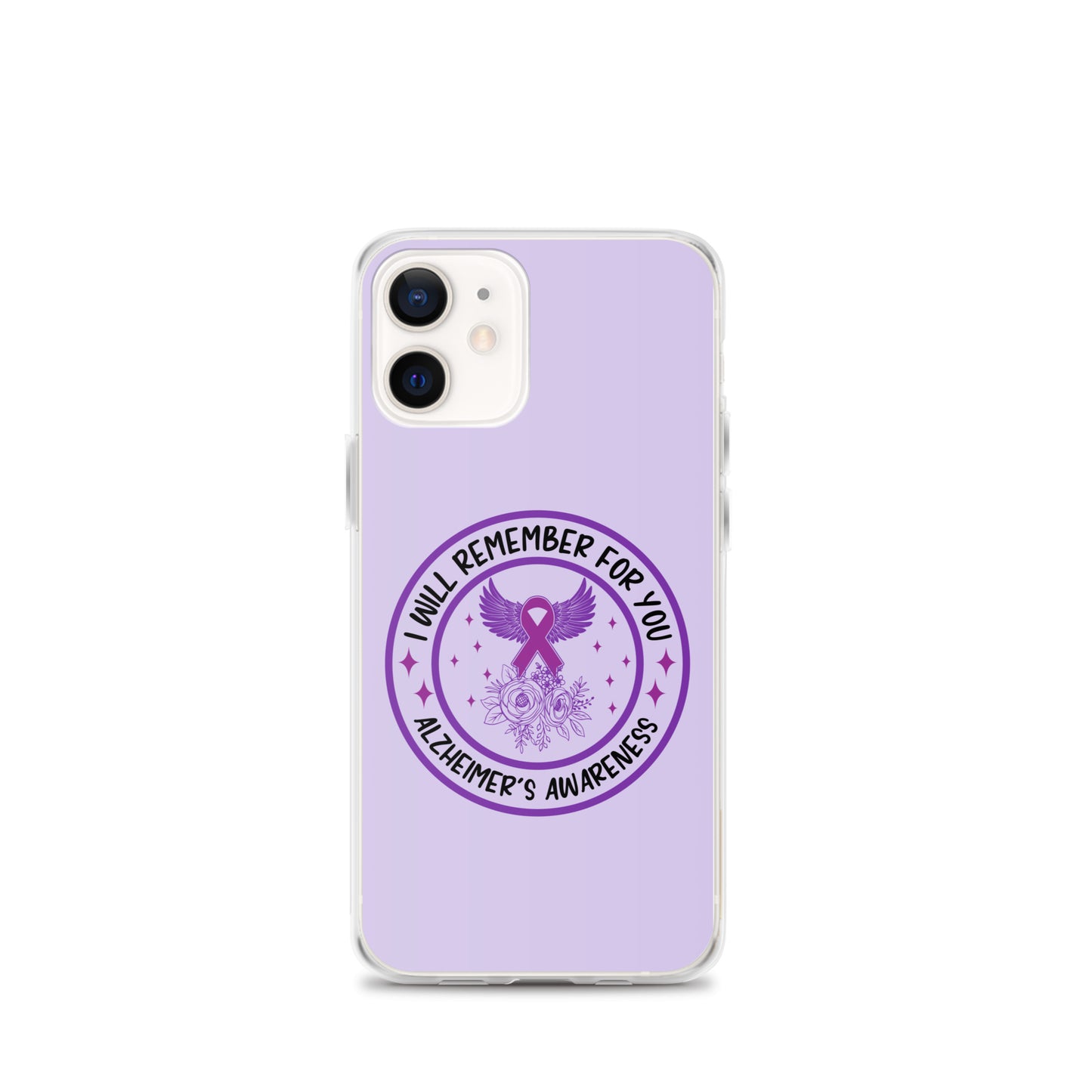 Alzheimer's Awareness Purple Perfect Fit Phone Case for iPhone®