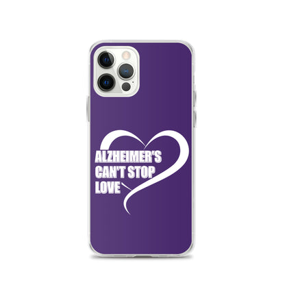 Alzheimer's Awareness Purple Perfect Fit Phone Case for iPhone®