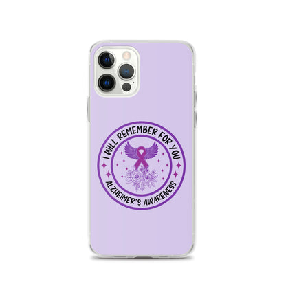 Alzheimer's Awareness Purple Perfect Fit Phone Case for iPhone®