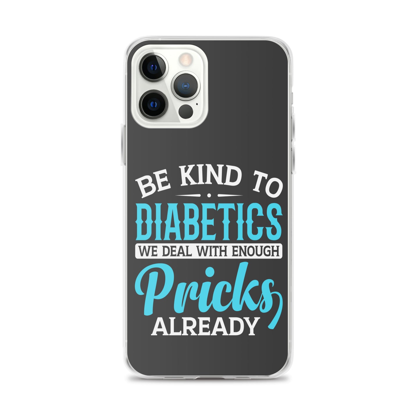 Diabetes Awareness Eclipse Perfect Fit Phone Case for iPhone®