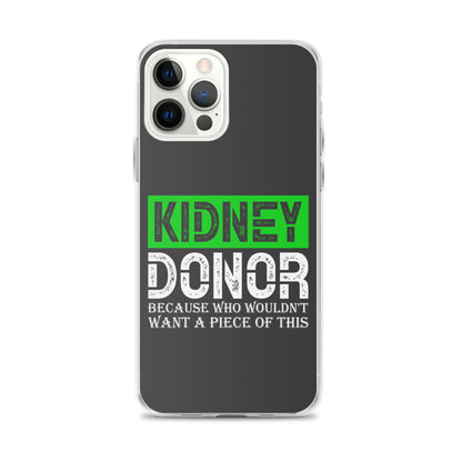 Kidney Awareness Eclipse Perfect Fit Case for iPhone®