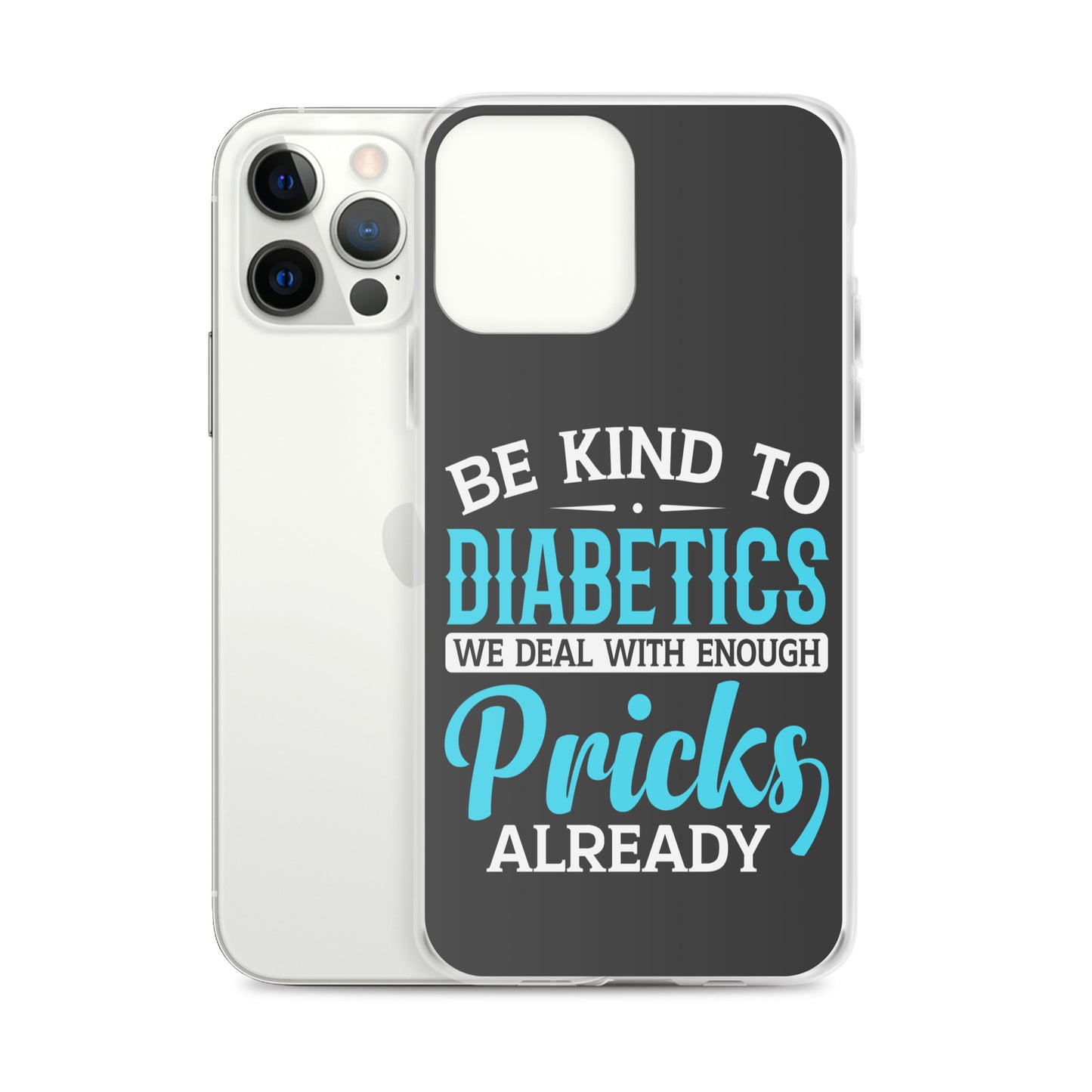 Diabetes Awareness Eclipse Perfect Fit Phone Case for iPhone®