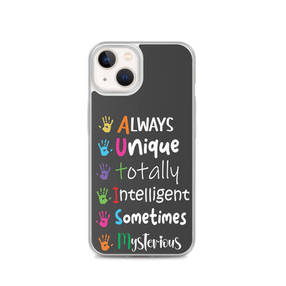 Autism Acceptance Together Eclipse Back Perfect Fit Phone Case for iPhone®