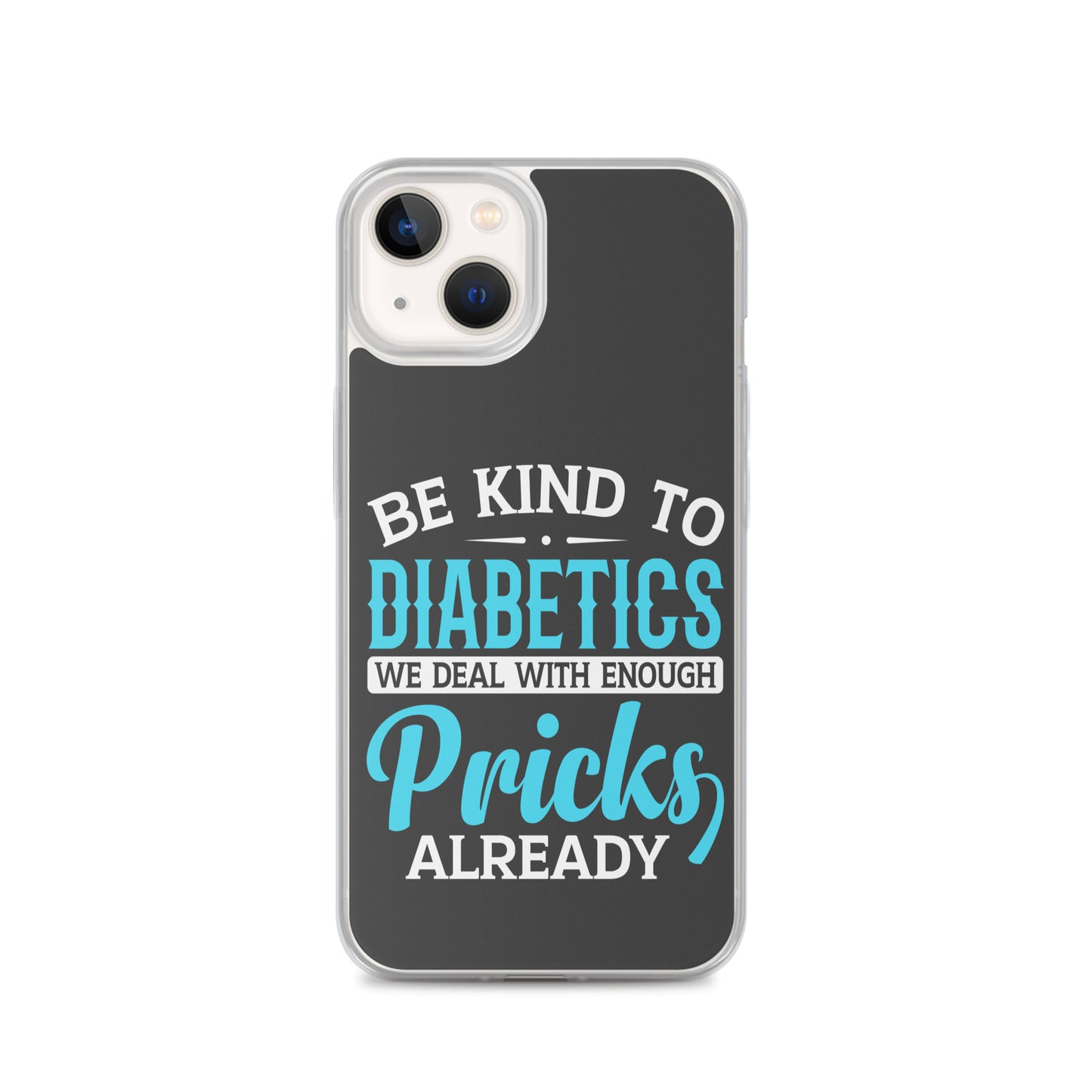 Diabetes Awareness Eclipse Perfect Fit Phone Case for iPhone®