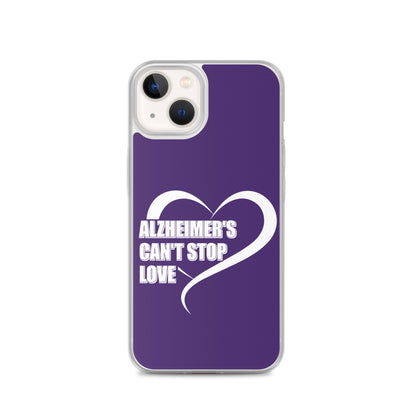 Alzheimer's Awareness Purple Perfect Fit Phone Case for iPhone®