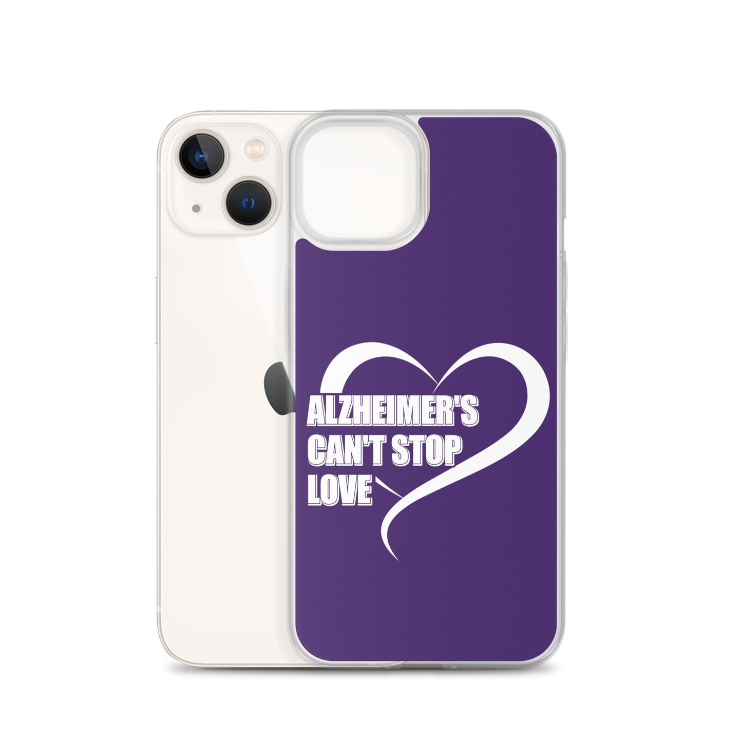 Alzheimer's Awareness Purple Perfect Fit Phone Case for iPhone®