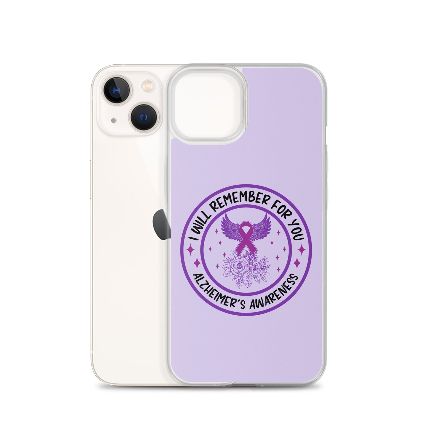 Alzheimer's Awareness Purple Perfect Fit Phone Case for iPhone®