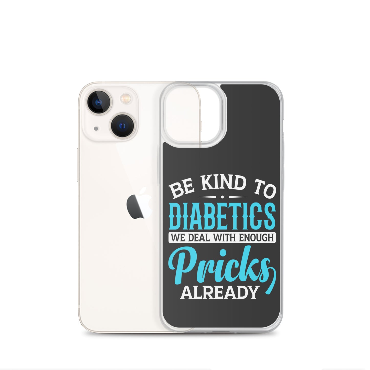 Diabetes Awareness Eclipse Perfect Fit Phone Case for iPhone®