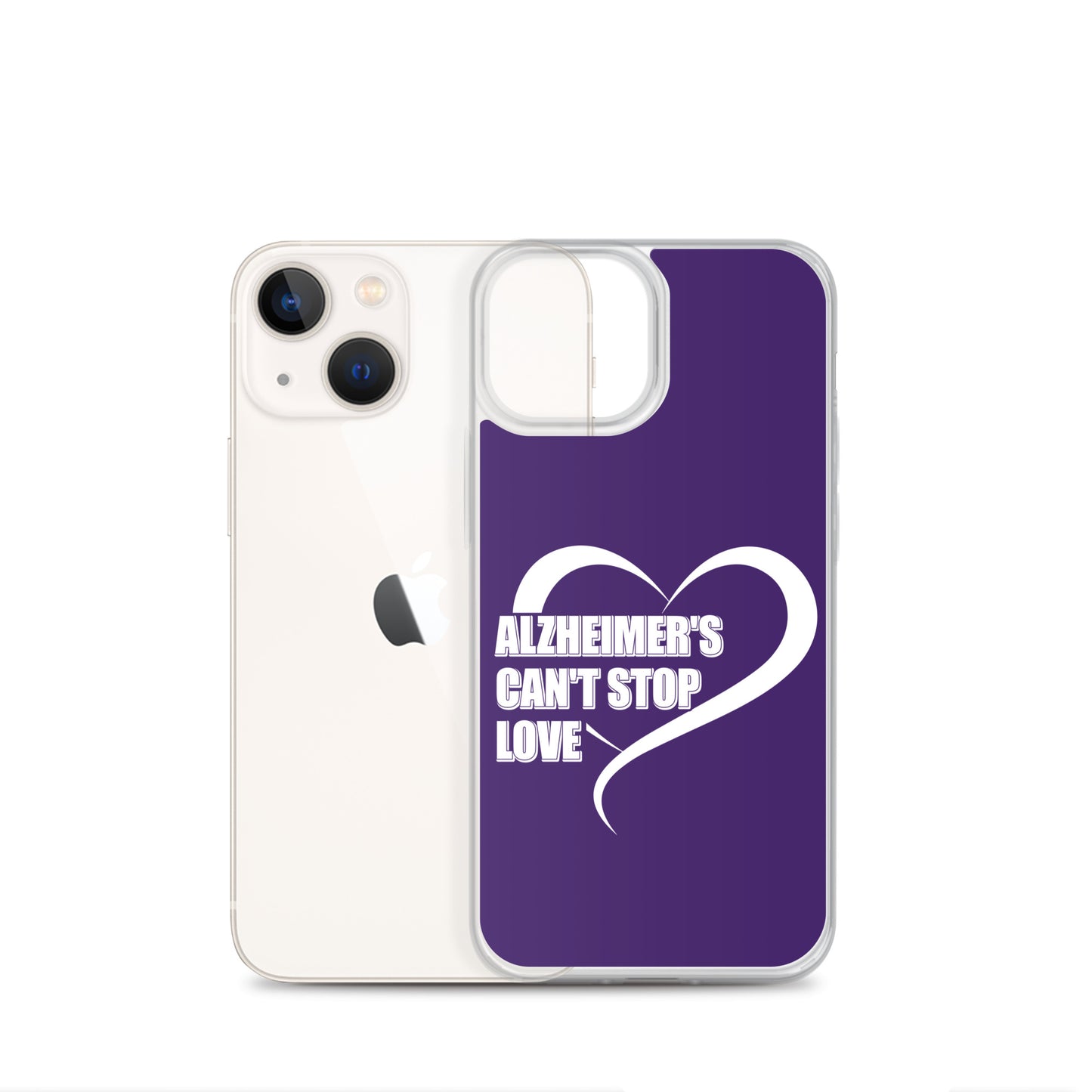 Alzheimer's Awareness Purple Perfect Fit Phone Case for iPhone®