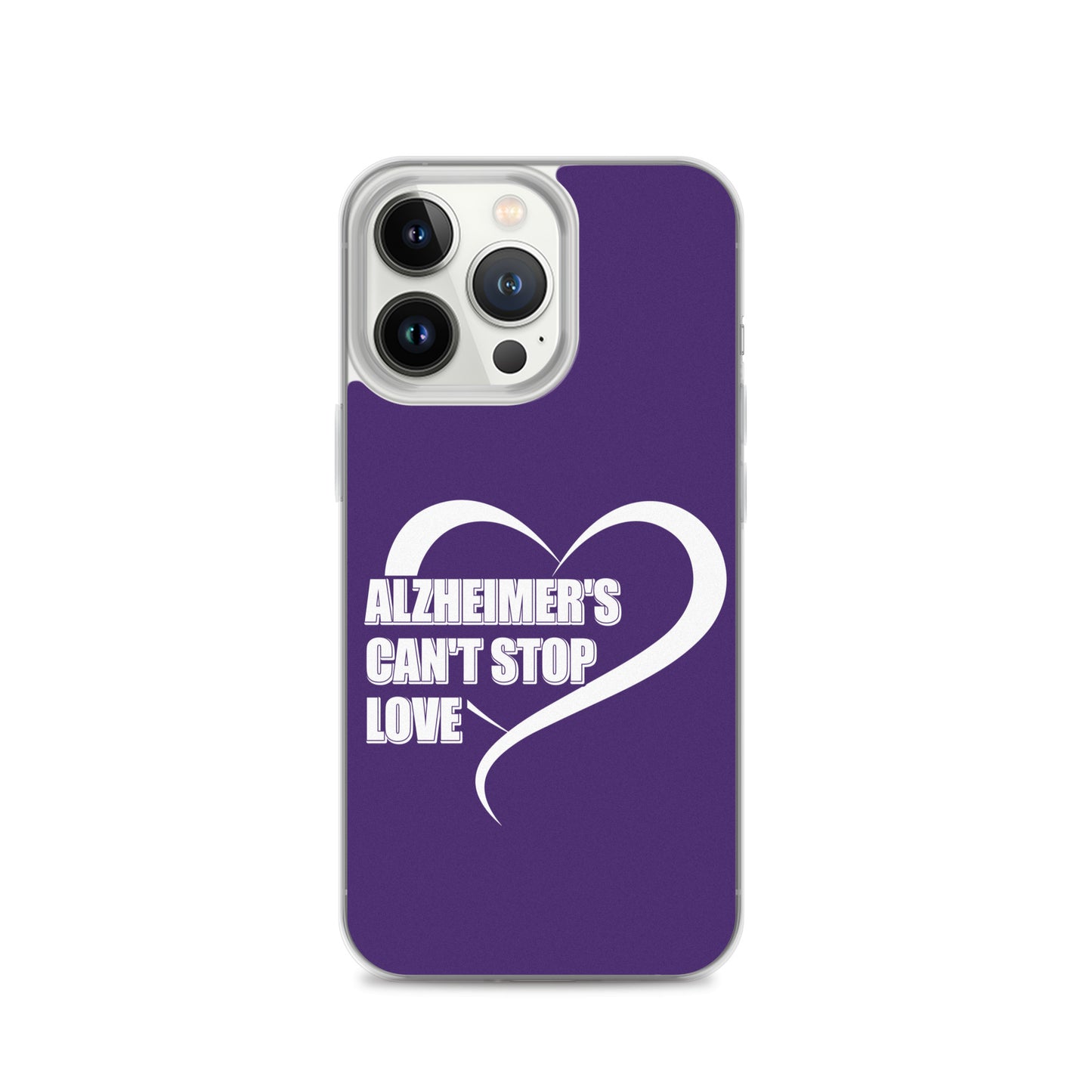 Alzheimer's Awareness Purple Perfect Fit Phone Case for iPhone®