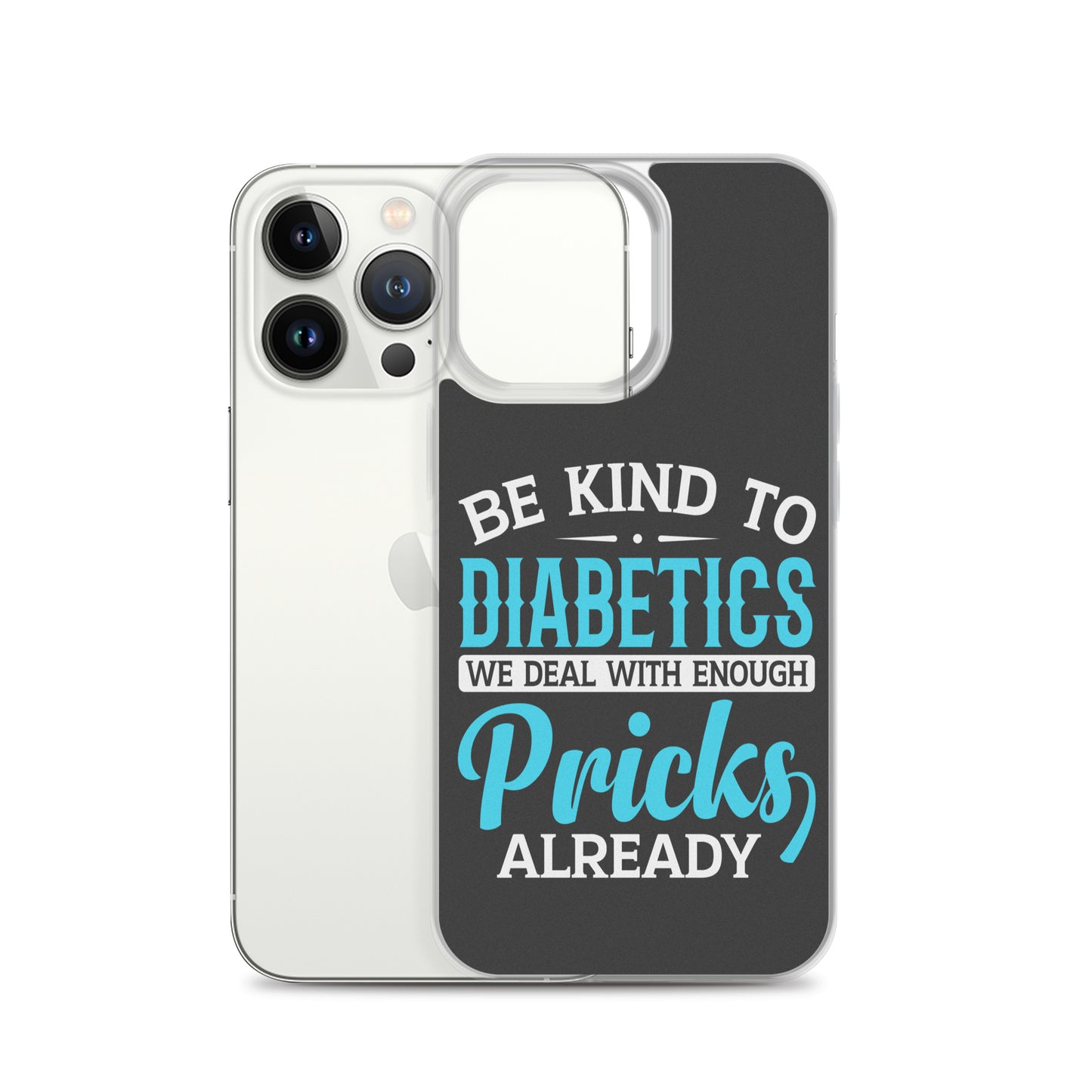 Diabetes Awareness Eclipse Perfect Fit Phone Case for iPhone®