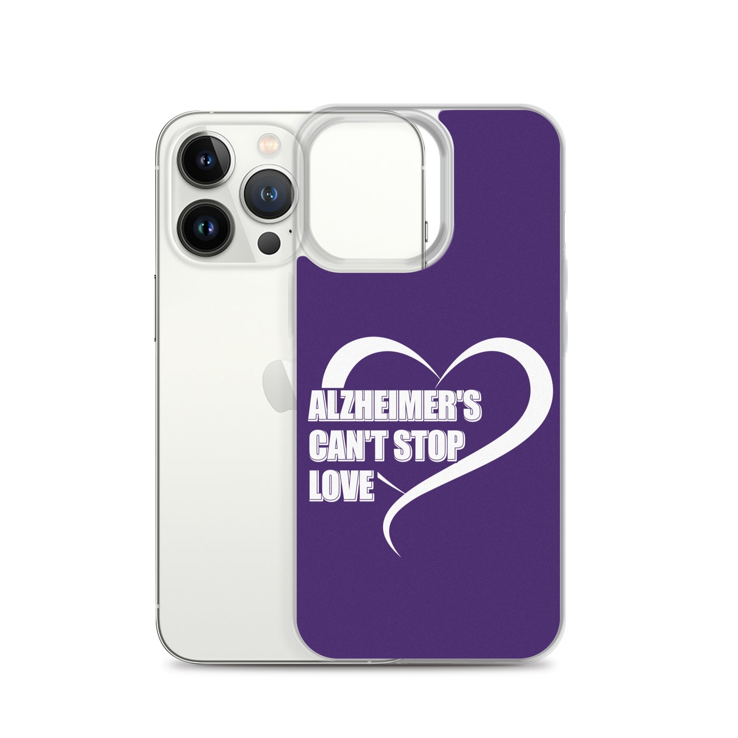 Alzheimer's Awareness Purple Perfect Fit Phone Case for iPhone®