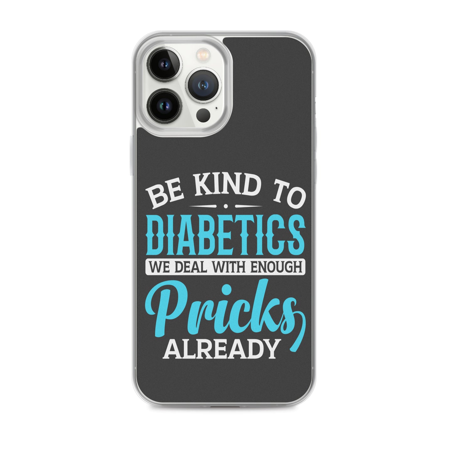 Diabetes Awareness Eclipse Perfect Fit Phone Case for iPhone®