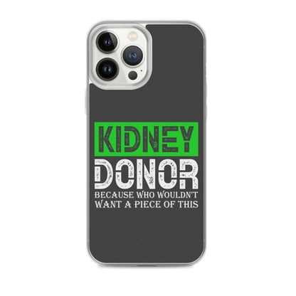 Kidney Awareness Eclipse Perfect Fit Case for iPhone®