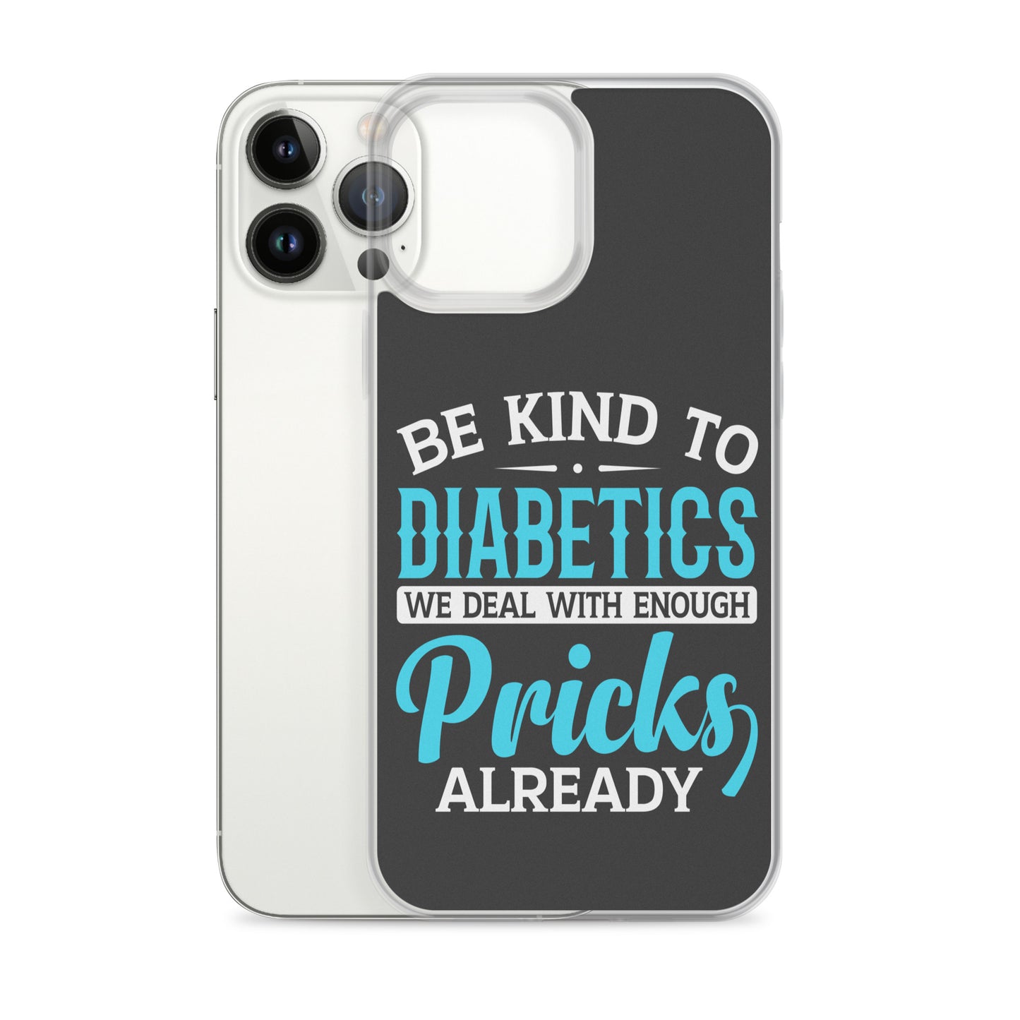 Diabetes Awareness Eclipse Perfect Fit Phone Case for iPhone®